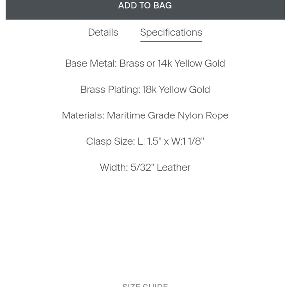 Miansai burgundy leather wrap bracelet - Picture 7 of 11